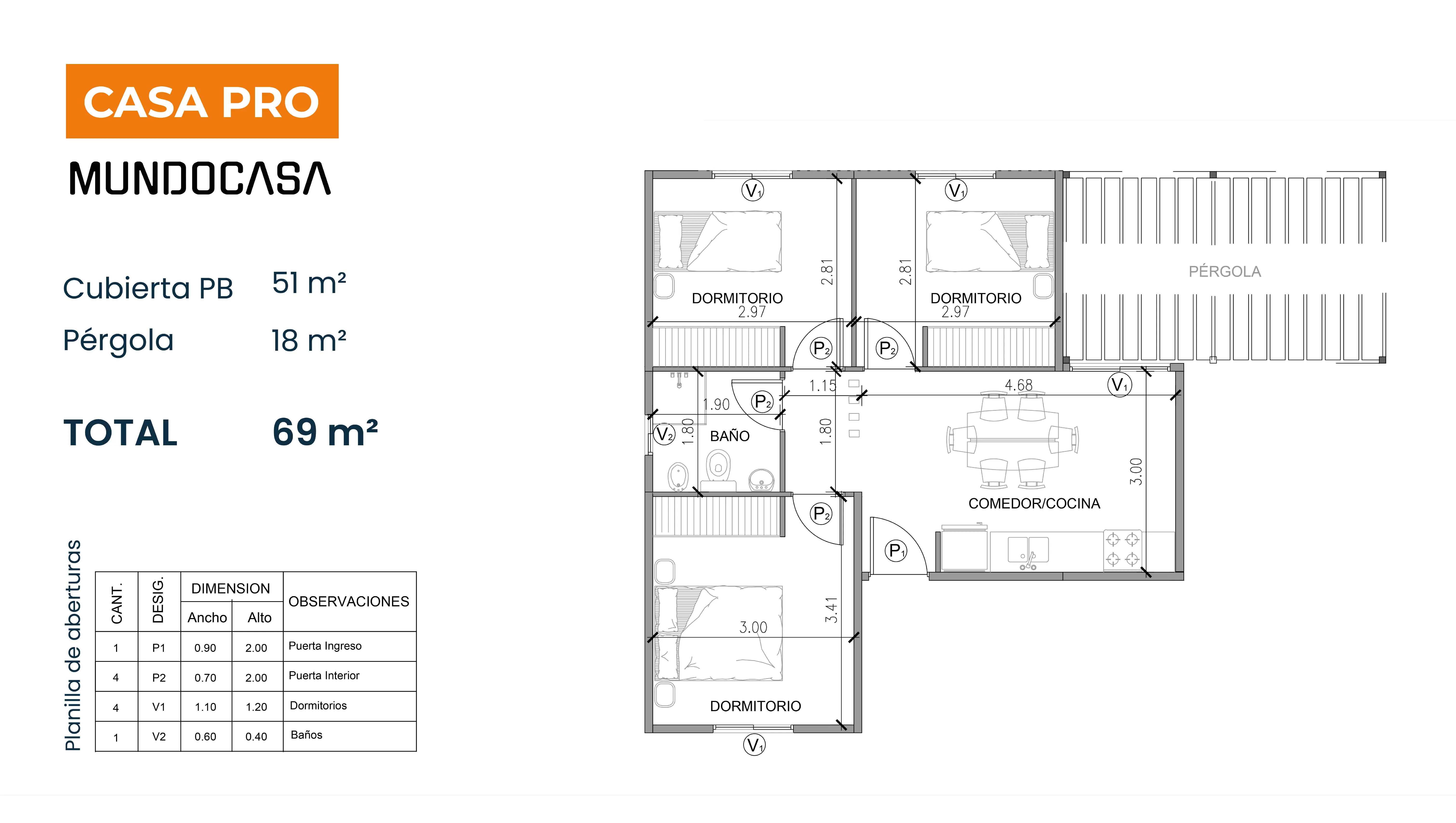 CASA PRO 4 AMBIENTES - Imagen 4